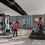 Indoor studio gym